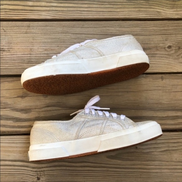 Superga Silver Sneakers - Picture 3 of 4